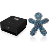 Mr&Mrs NIKI Swarovski CRYSTAL Blue Nuit des etoiles