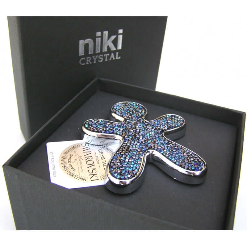 Mr&Mrs NIKI Swarovski CRYSTAL Blue Nuit des etoiles